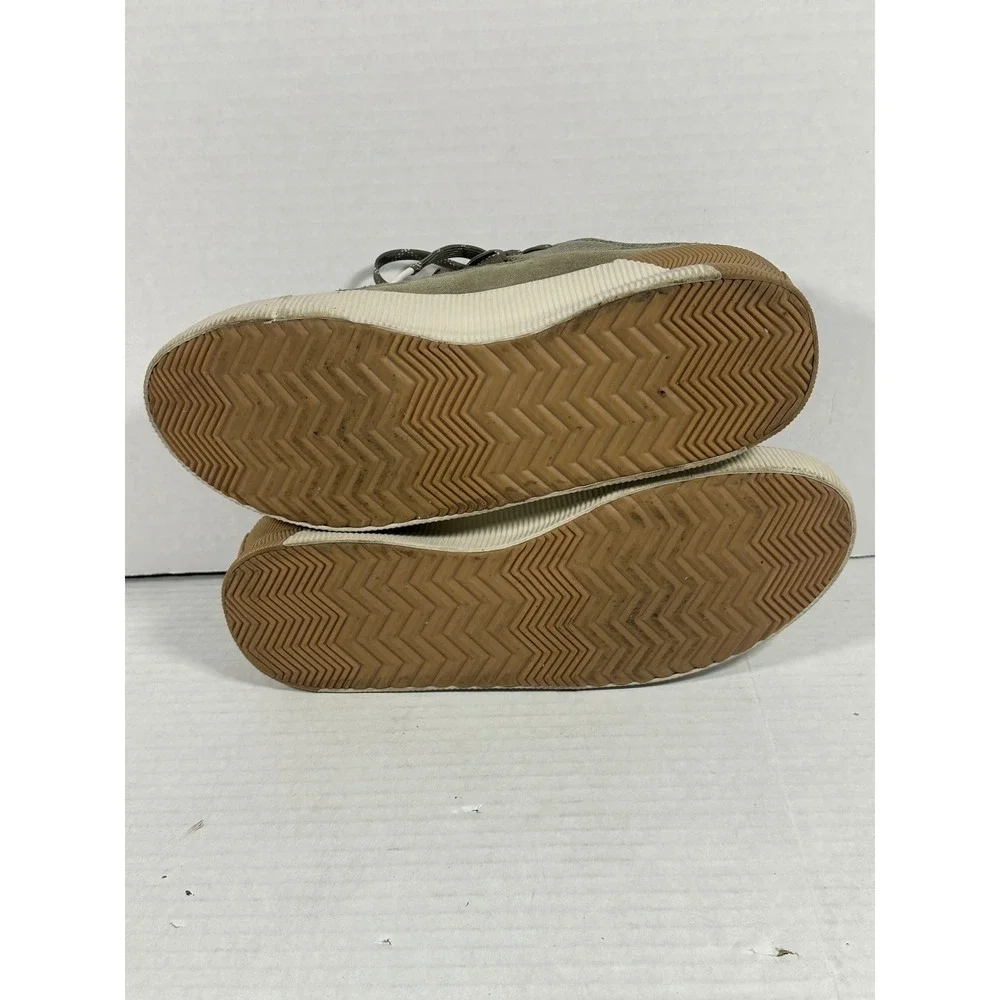 Sorel Out N About Plus Low Waterproof‎ Sneakers Sage Green Womens 10 NL4090-365